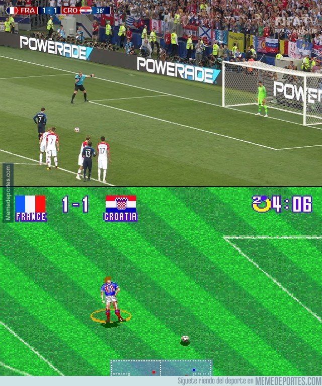1048515 - El realismo del Superstar Soccer. Intenta adivinar cual es la foto real y cual el juego