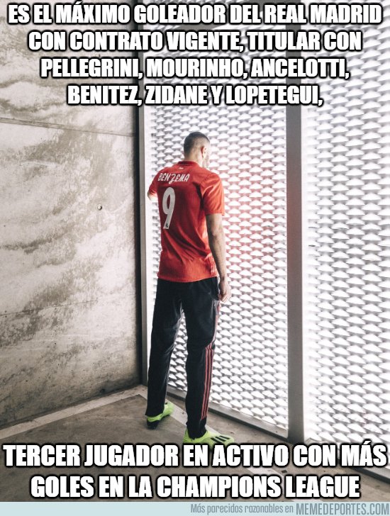 1048932 - Benzema mirando a sus haters