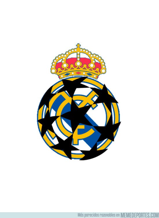 1049053 - El nuevo escudo del Madrid después de la entrega de premios de esta tarde