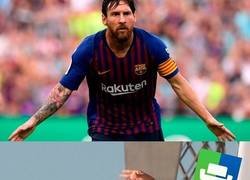 Enlace a Sofascore cada vez que ve un partido random de Messi