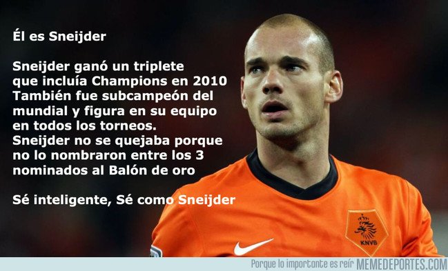 1049793 - Sé como Sneijder