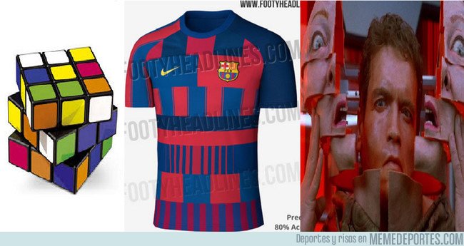 1050064 - Parecidos razonables con la supuesta camiseta del Barça de la temporada que viene