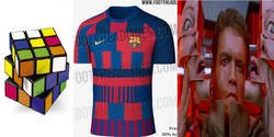 Enlace a Parecidos razonables con la supuesta camiseta del Barça de la temporada que viene