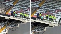 Enlace a Ya está el Estadio de Vallecas preparado para que los aficionados puedan celebrar los goles
