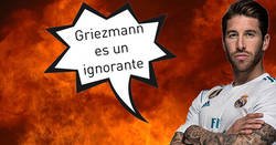Enlace a Ramos llama ignorante a Griezmann en rueda de prensa y Twitter entero está sacando humo