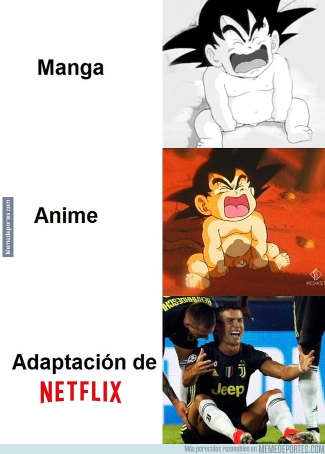 Esta rara la adaptación . . . . . . . . . . . . . #animememes