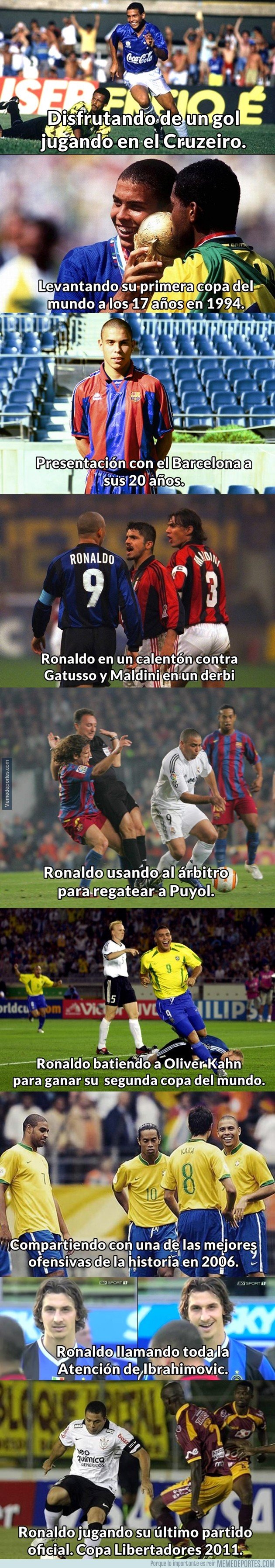 1051129 - 9 momentos futbolísticos del fenómeno Ronaldo