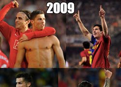 Enlace a Primera vez desde 2019 que Cristiano y Messi han marcado el mismo día en distintas ligas