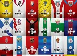 Enlace a Las carátulas personalizadas de los equipos de la Liga 123