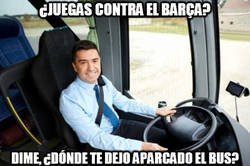 Enlace a El autobús; la criptonita del Barça
