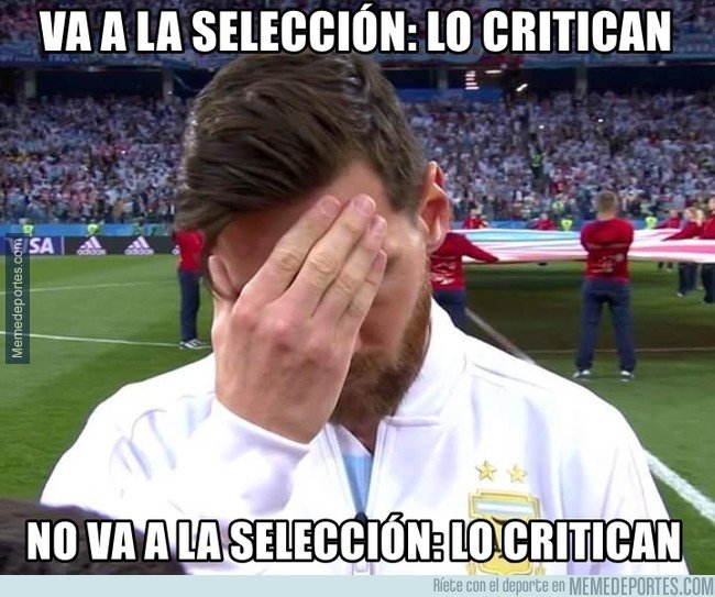 1053137 - Messi sigue siendo el centro de Argentina aún sin estar