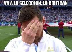 Enlace a Messi sigue siendo el centro de Argentina aún sin estar