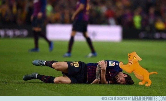 1053809 - Messi OUT 3 semanas