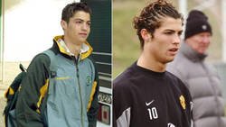 Enlace a La historia de cómo Cristiano Ronaldo se presentó en el vestuario del United con 18 años es excepcional