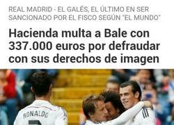 Enlace a Bale, el último madridista en defraudar a Hacienda