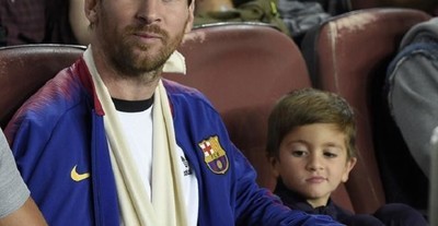 1054265 - ¿El hijo de Messi es fan de Cristiano?