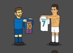 Enlace a El antes y después de Cristiano y Messi en el clásico, por @emiliosansolini