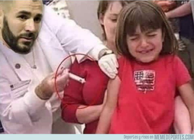 1055350 - Si Benzema fuera doctor