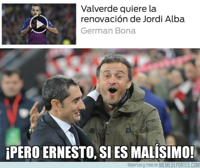 1055506 - Luis Enrique no está de acuerdo con Valverde
