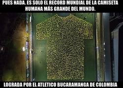 Enlace a El récord mundial logrado por un modesto equipo de fútbol colombiano