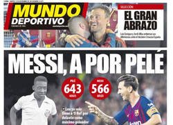 Enlace a ¿Messi, a por Pelé?