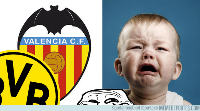 1056710 - El Borussia se ríe del Valencia tras un tweet llorando por más foIlowers