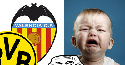 1056710 - El Borussia se ríe del Valencia tras un tweet llorando por más foIlowers