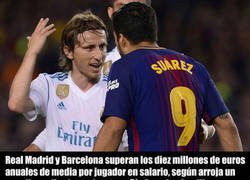 Enlace a Así son los salarios de LaLiga: Barcelona y Real Madrid superan los 10 millones anuales por jugador