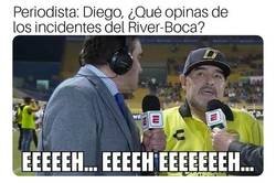 Enlace a Impactantes declaraciones de Maradona sobre el lío de la Libertadores