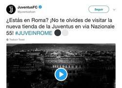 Enlace a La Roma vacila a la Juventus en twitter, aunque tenga todas las de perder