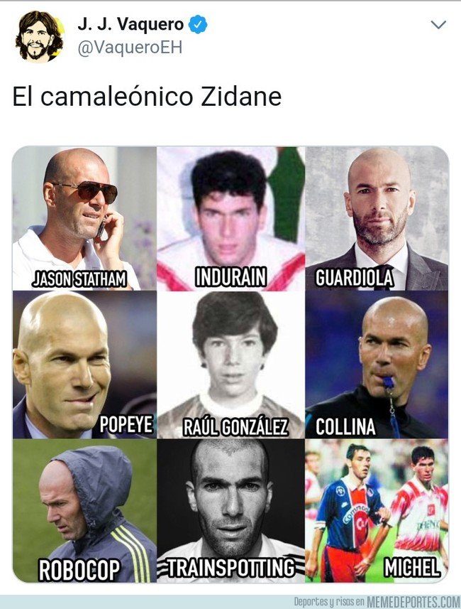 1057680 - El camaleónico Zidane, por @VaqueroEH