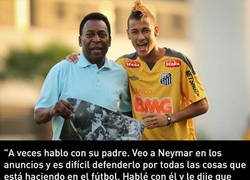 Enlace a Pelé raja de Neymar y alaba a Mbappé. Bien dicho