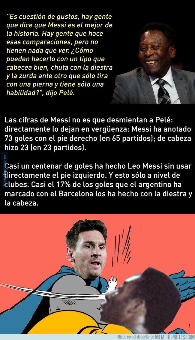 1058366 - Los datos de Messi que dejan en vergüenza a Pelé
