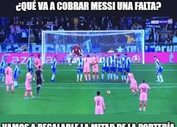 Enlace a La estrategia de Diego López en el gol de falta de Messi