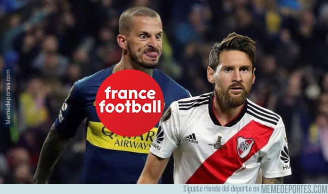 1058626 - El feo de France Football a Messi