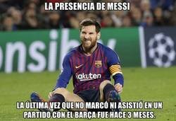 Enlace a Messi solo ha tenido 3 partidos sin aporte al marcador esta temporada
