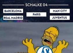 Enlace a Los posibles rivales del Schalke en octavos, pobre gente