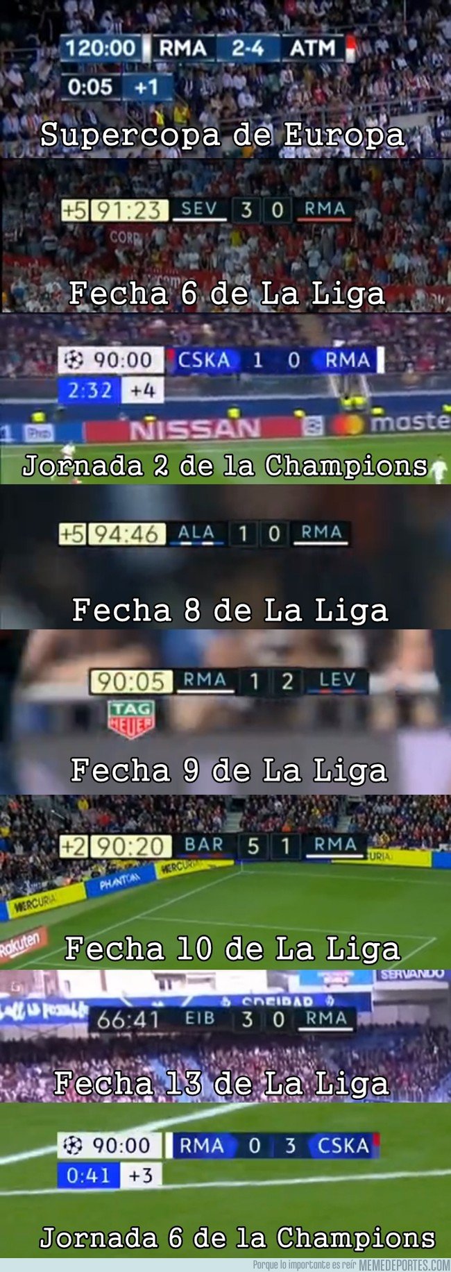 1058978 - Todas las derrotas del Madrid esta temporada. No convence ni desde el inicio