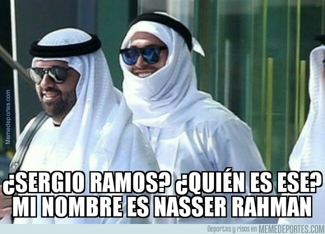 1059619 - Sergio Ramos se viste de jeque