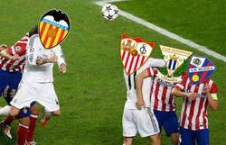 Enlace a Valencia y Sevilla marcaron en el minuto noventa y Ramos