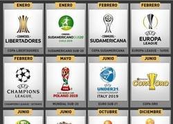 Enlace a Las competiciones internacionales de fútbol que disfrutaremos en este 2019, por @goalenespanol