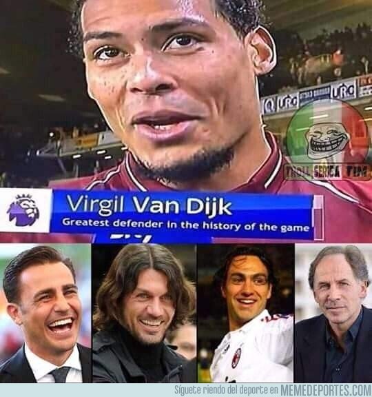 1060517 - El título que le dieron a Van Dijk en la tv inglesa