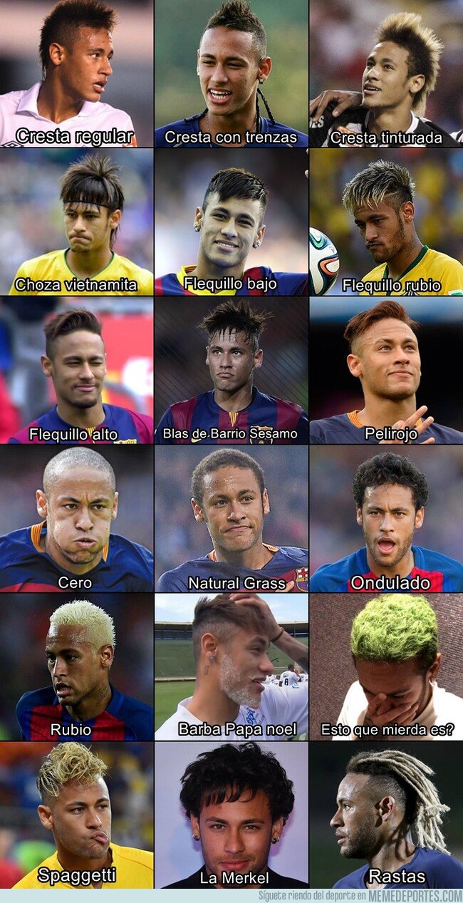 1060952 - Todos los looks que Neymar ha lucido con más o menos ridículo. Nada más ni nada menos que 18