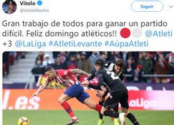 Enlace a Atlético de Madrid le gana al Levante con un penalti que no fue