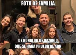 Enlace a La familia de Ronaldo