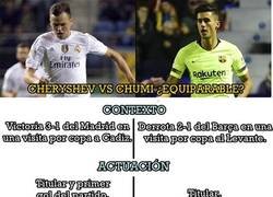 Enlace a Los casos Chumi y Cheryshev comparados