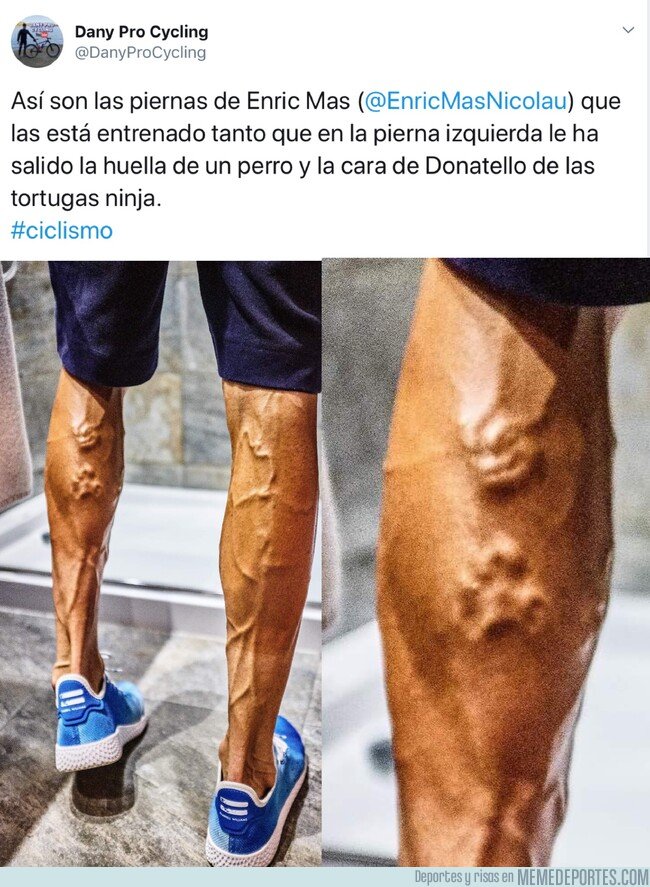 1062531 - Así son las piernas de Enric Mas, el futuro del ciclismo español