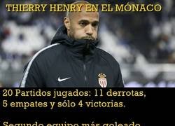 Enlace a Henry como entrenador es un gran delantero