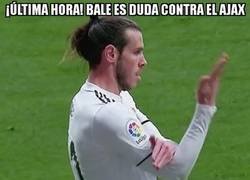 Enlace a Bale podría estar lesionado tras este mal gesto