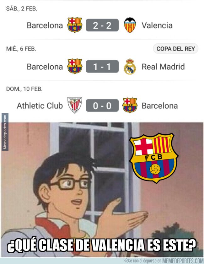 1064069 - El Barça está empatando mucho últimamente